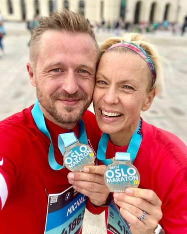 Anita Werner i jej partner przebiegli maraton