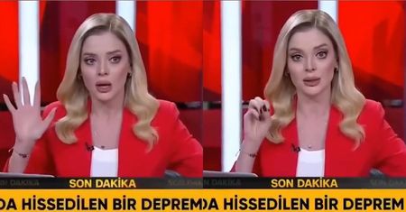 Prezenterka relacjonowała na żywo TRZĘSIENIE ZIEMI w Turcji. Poprosiła wydawcę o kontakt z matką! (WIDEO)