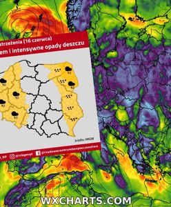 Intensywne opady deszczu. IMGW wydało alerty