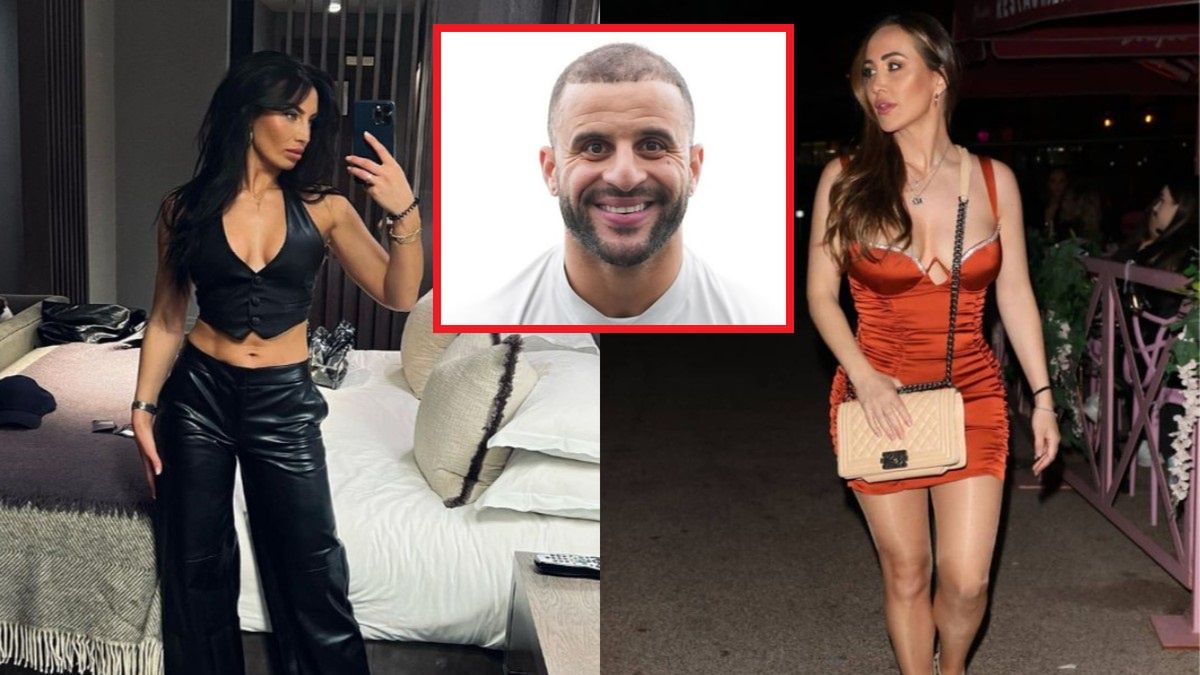 Od lewej: Annie Walker, Kyle Walker oraz Lauryn Goodman