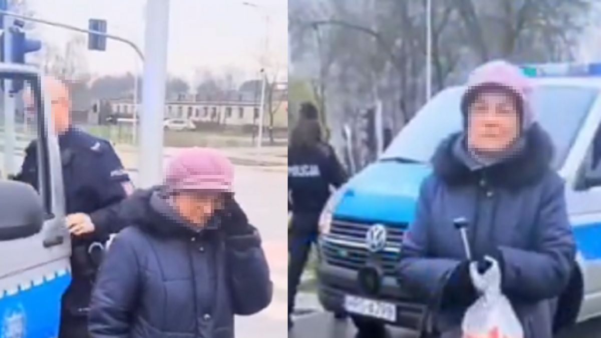 Policjanci z Kielc ukarali mandatem seniorkę.