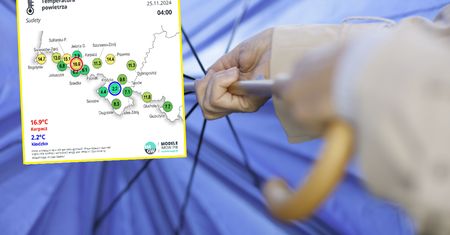 Prognoza pogody na 25 i 26 listopada. Na termometrach nawet 15 stopni
