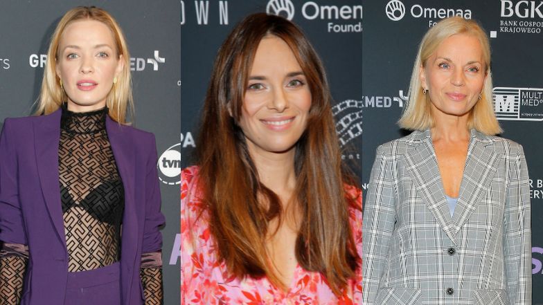 Gwiazdy na premierze "Bez retuszu"