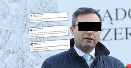 "Wchodzimy w kolejny etap". Fala komentarzy po zatrzymaniu Michała K.