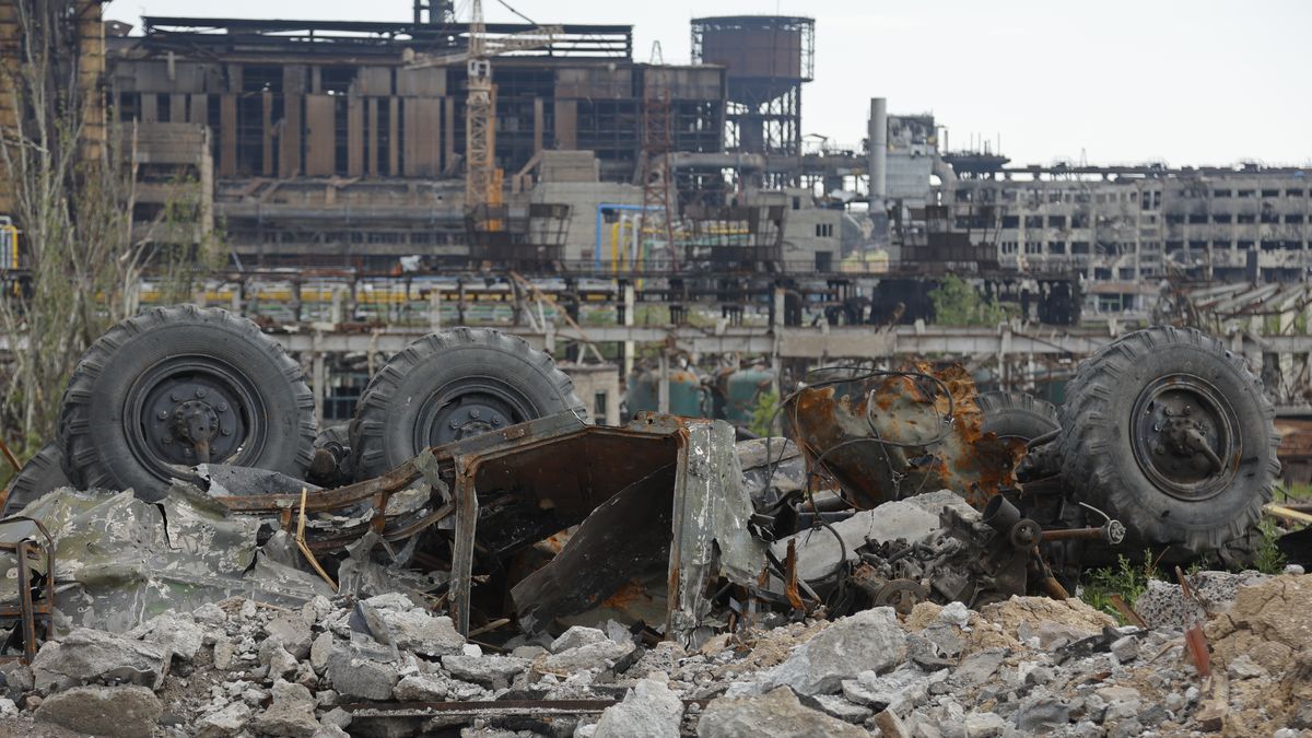 Zniszczenia w Mariupolu, 27 maja