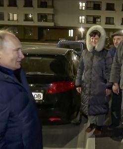Putin w Mariupolu rozmawiał z ludźmi. Nagle słychać krzyk