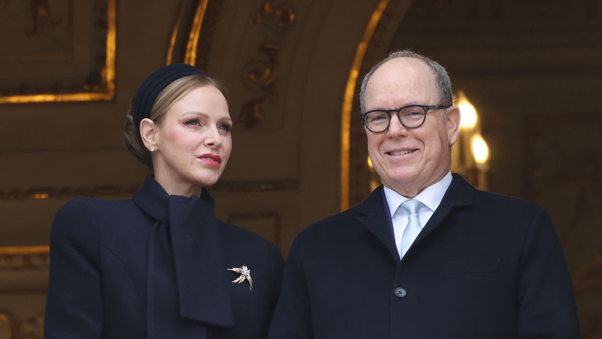 MONACO, MONACO - JANUARY 27: (EDITOR'S NOTE : NO TABLOIDS WEB & PRINT, NO DAILY MAIL, NO DAILY MAIL GROUP, NO BILD, NO CHI, NO VOICI, NO CLOSER) Princess Charlene of Monaco and Prince Albert II of Monaco attend the 2026 Ceremony Of The Sainte-Devote on January 27, 2026 in Monaco, Monaco.Sainte Devote is the patron saint of The Principality Of Monaco and France's Mediterranean Corsica island. (Photo by Pascal Le Segretain/SC Pool - Corbis/Getty Images)