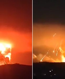 W Syrii zatrzęsła się ziemia po ataku Izraela. Nagranie świadka