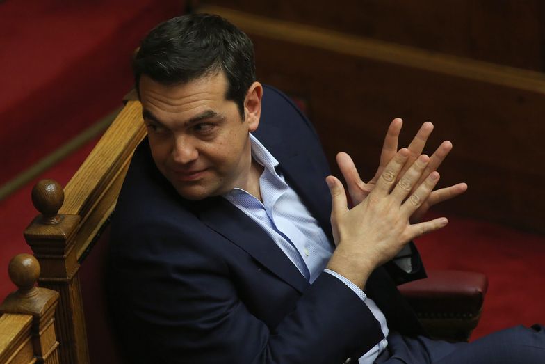 Na zdjęciu grecki premier Aleksis Tsipras