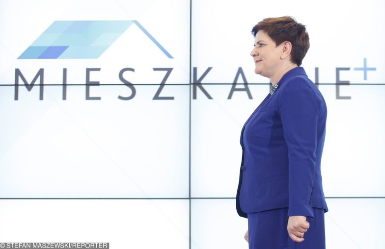 Program Mieszkanie+ to jeden ze sztandarowych projektów rządu Beaty Szydło