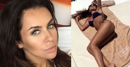 Natalia Siwiec opala się na jachcie