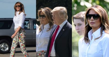 Odprężona Melania Trump wybiera się na wczasy podczas protestów