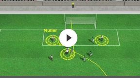 Euro 2016. Irlandia Północna - Niemcy 0:1: animacja gola Gomeza