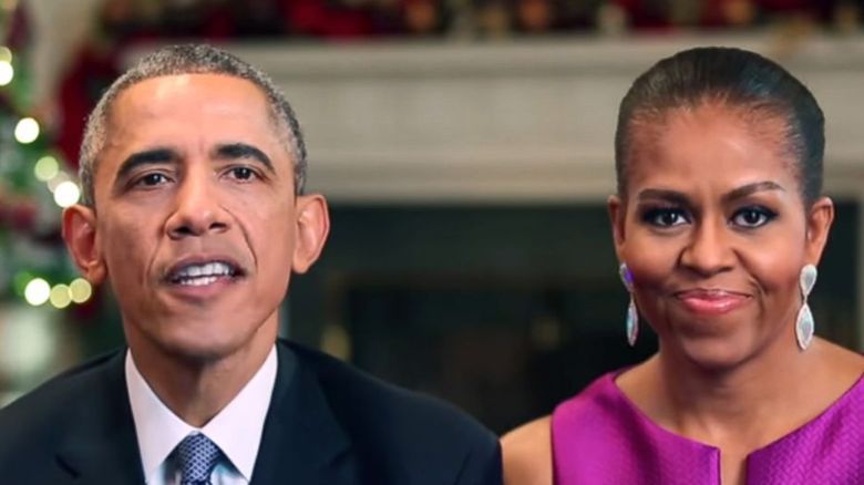 Michelle Obama  i Barack Obama