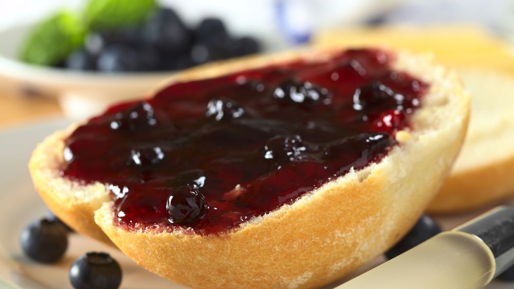 Dżem z dodatkiem soku owocowego