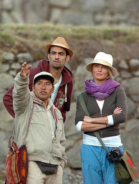 Cameron Diaz na wakacjach w Peru