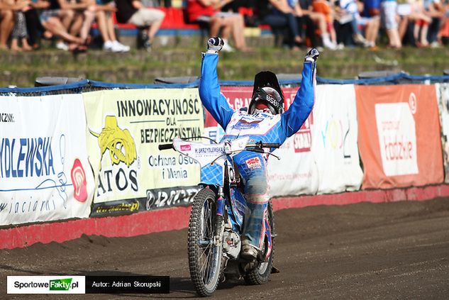 Po meczu z Carbonem Start Puszakowski miał się z czego cieszyć