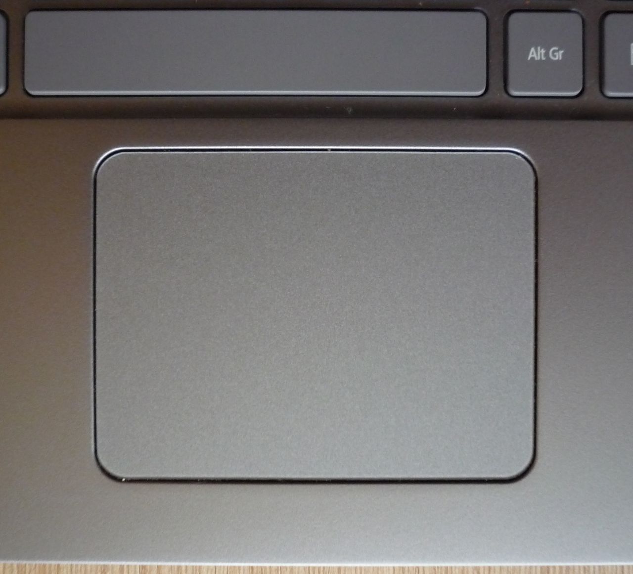 Acer Aspire S3 - clickpad