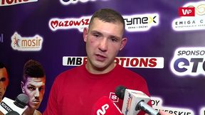 MB Boxing Night 6. Krzysztof Zimnoch zaskoczył kibiców. Hipnotyzer w narożniku boksera