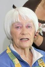 Alina Janowska na planie "Plebanii"