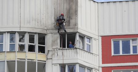 Atak dronów na Moskwę. "Psychologiczny cios"