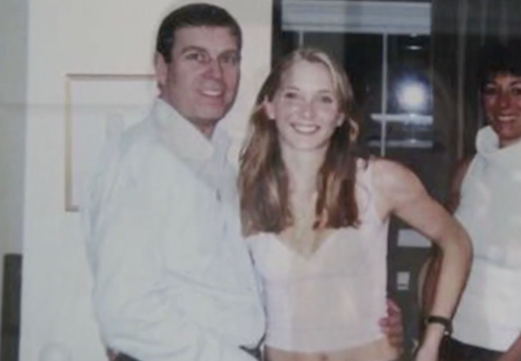 Virginia Giuffre z Andrzejem Mountbatten-Windsorem