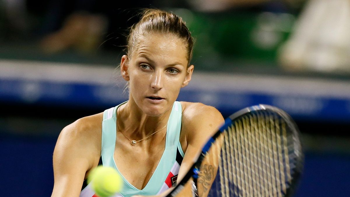 PAP/EPA / KIMIMASA MAYAMA / Na zdjęciu: Karolina Pliskova