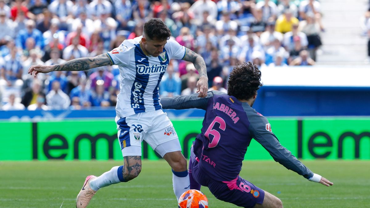PAP/EPA / PAP/EPA/J.J.Guillen / Piłkarze Leganes pokonali Espanyol