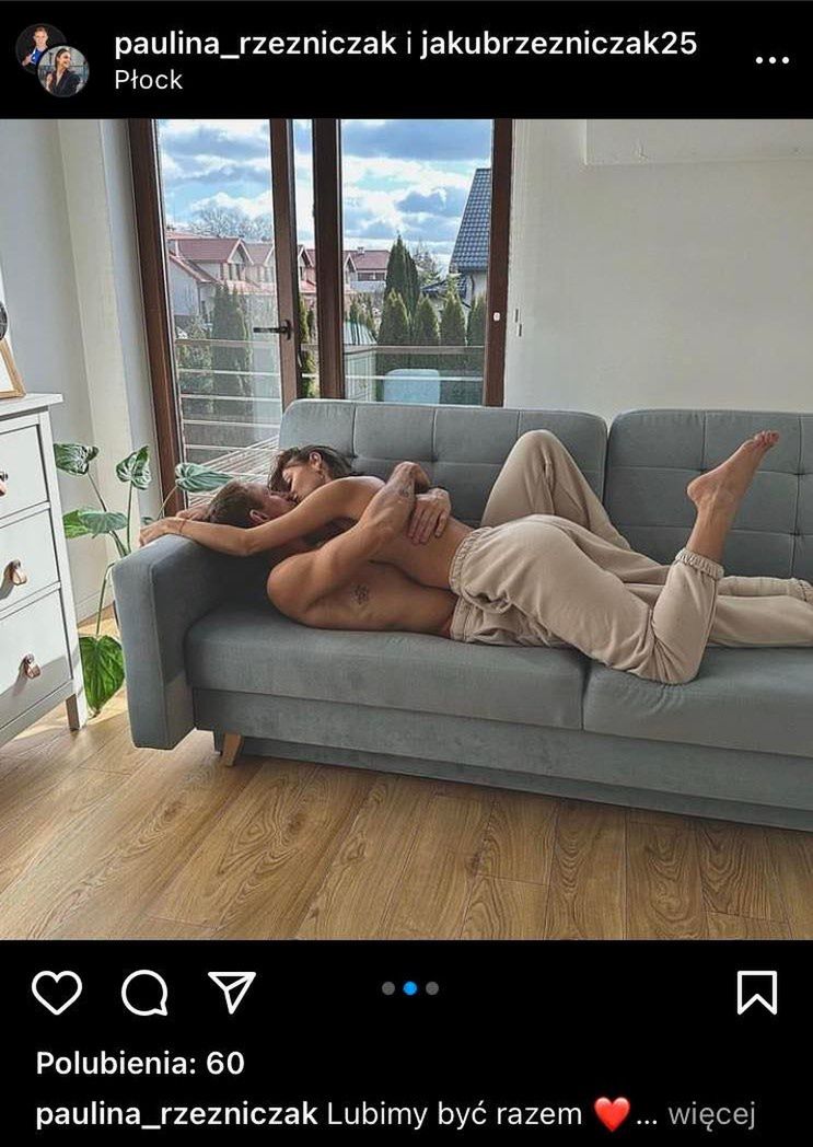 Usunięty post Jakuba Rzeźniczaka i Pauliny Nowickiej