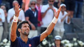ATP Rzym: Novak Djoković pokonał Juana Martina del Potro w dwudniowym ćwierćfinale