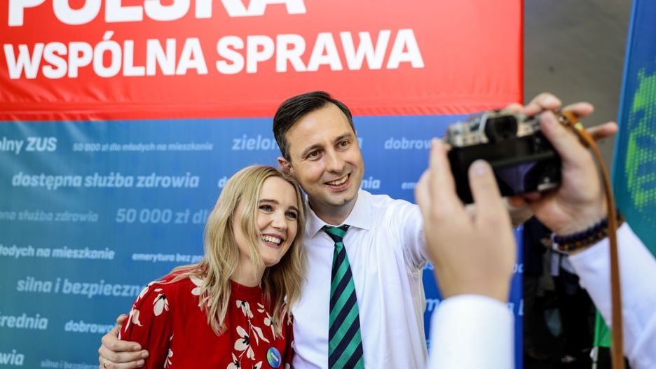 Paulina Kosiniak-Kamysz nie pojawiła się na wieczorze wyborczym u boku męża. Wybory 2020 