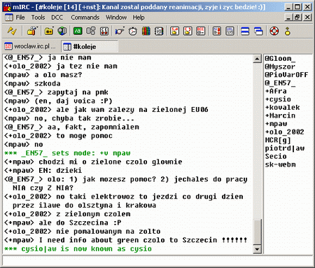 Jeden z najpopularniejszych klientów IRC dla Windows - mIRC