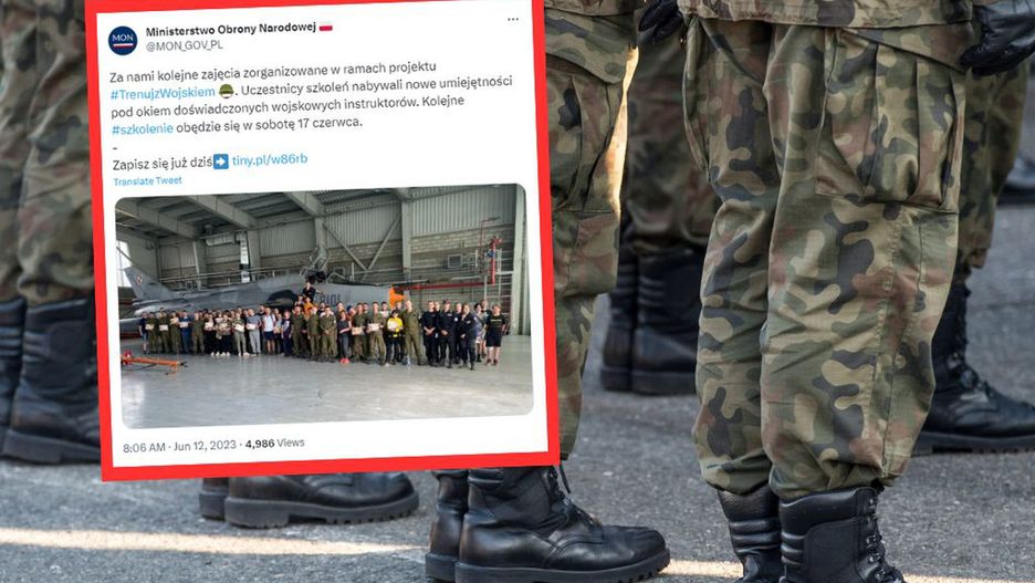 Ćwiczenia wojskowe dla ochotników. MON przypomina o akcji "Trenuj z Wojskiem"