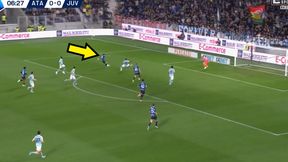Zalewski centymetry od gola. Mógł zaskoczyć Juventus już w 7. minucie