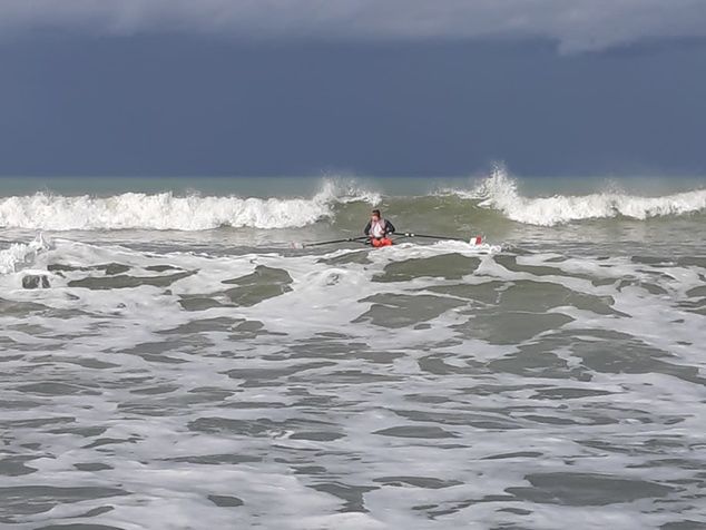 Maciej Zawojski w czasie treningów we Włoszech (fot. Maciej Zawojski, archiwum prywatne)