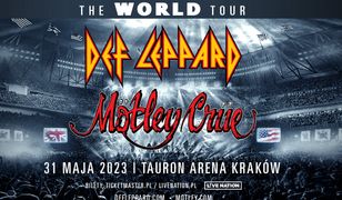 Def Leppard and Mötley Crüe ogłaszają "The World Tour" w wyniku ogromnego sukcesu trasy na stadionach w Ameryce Północnej