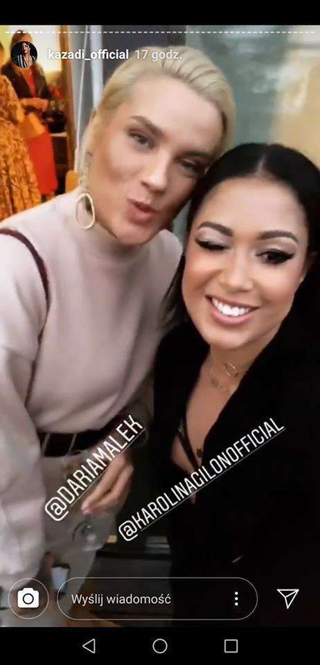 Patricia Kazadi i Karolina Gilon