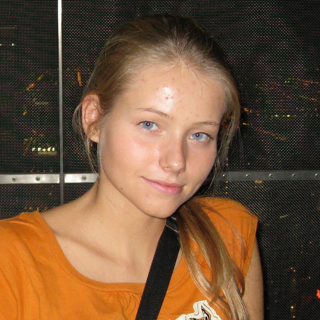 Stare zdjęcie Agaty Rubik