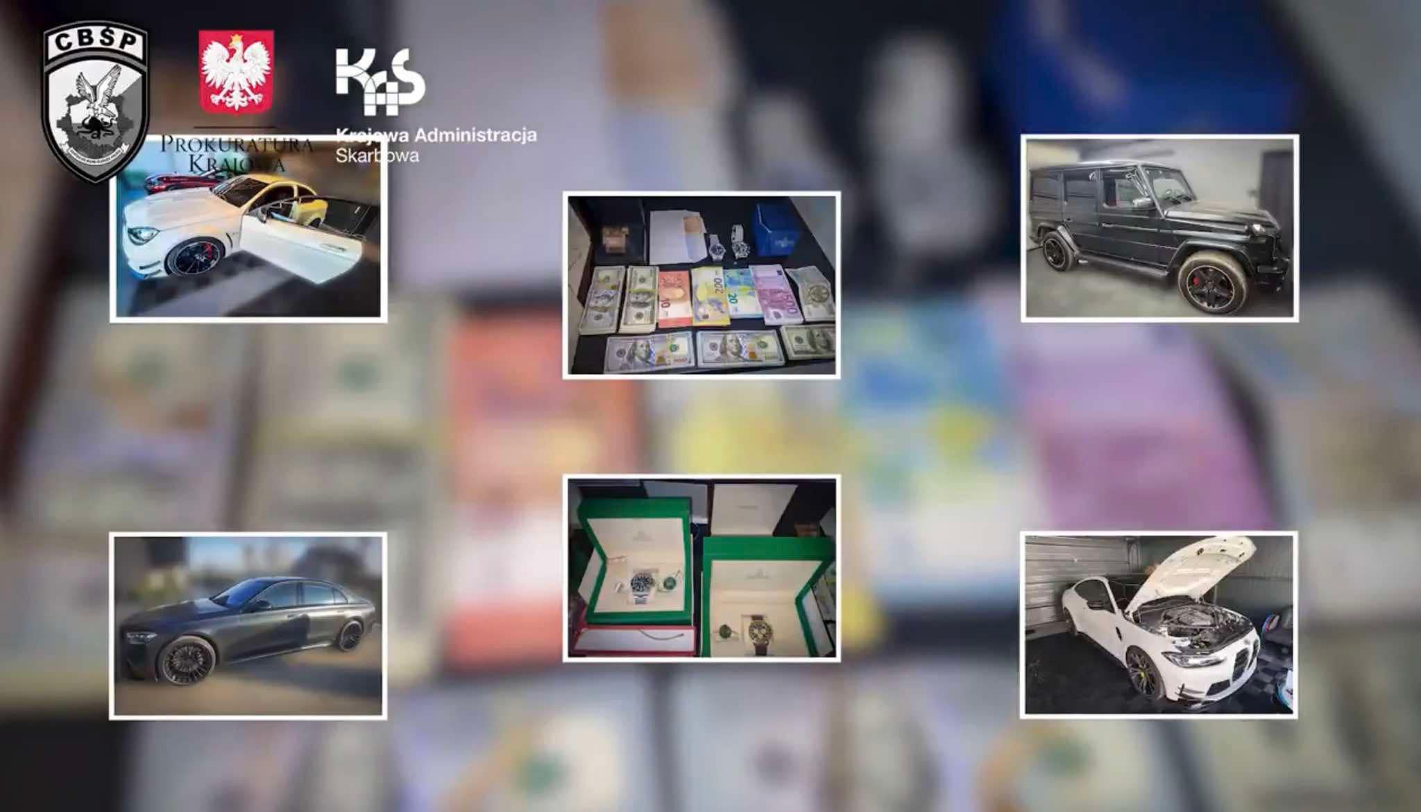 CBŚP opublikowało nagranie z zatrzymania influencerów