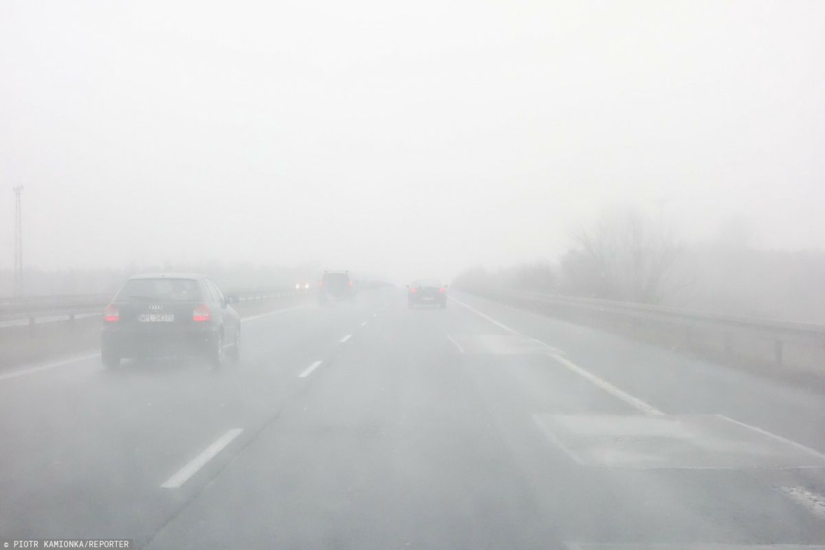 Mgły na drodze
