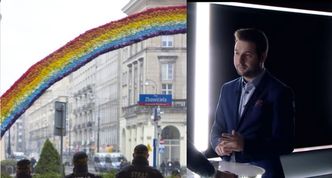 Patryk Jaki o powrocie Tęczy na Plac Zbawiciela: "Będzie stała, nie będę jej burzył"