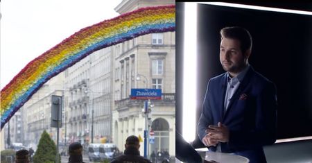 Patryk Jaki o powrocie Tęczy na Plac Zbawiciela: "Będzie stała, nie będę jej burzył"