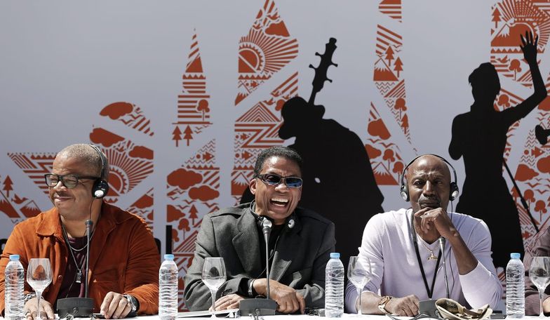 Terence Blanchard, Herbie Hancock i Thelonious S. Monk Jr przed Międzynarodowym Dniem Jazzu