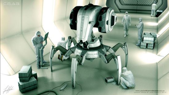 Robotyczny krab zaprowadzi porządek na ulicach Londynu! 1