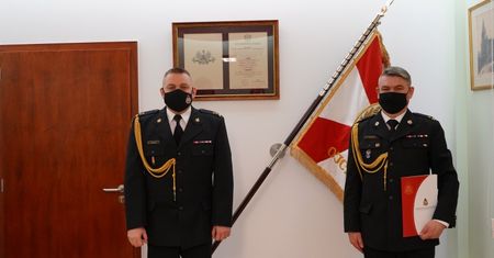 Nowy komendant Państwowej Straży Pożarnej w Chodzieży