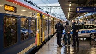 Piła: Awantura w pociągu zakończyła się policyjną interwencją