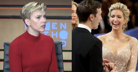 Scarlett Johansson rozczarowana Ivanką Trump. "Za każdym wielkim mężczyzną stoi wybitna kobieta? Jak staroświecka jest ta idea!"