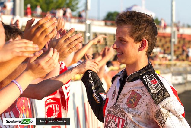 Filip Marach mimo małej liczby startów dobrze czuł się w Ostrowie