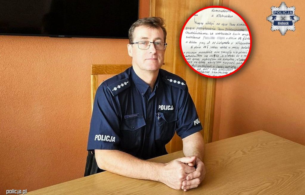 Dzielnicowy uratował życie 71-letniej kobiecie