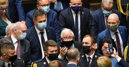 "Nie wierzę". Nowacka ujawnia, co Jarosław Kaczyński mówił do kobiet w Sejmie
